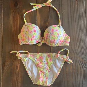 Neon bikini set